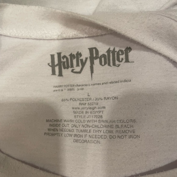 Harry Potter Women’s Shirt L Hogwarts Dumbledore Weasley Hermione Hedwig Hagrid - Picture 3 of 3